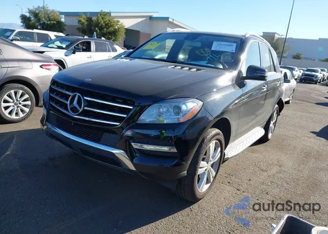 2015 Mercedes-Benz Ml 350 из США, поврежденный, VIN 4JGDA5JB2FA500462